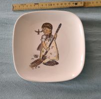 Teller Schale mit Mädchenmotiv Ziegler Schaffhausen