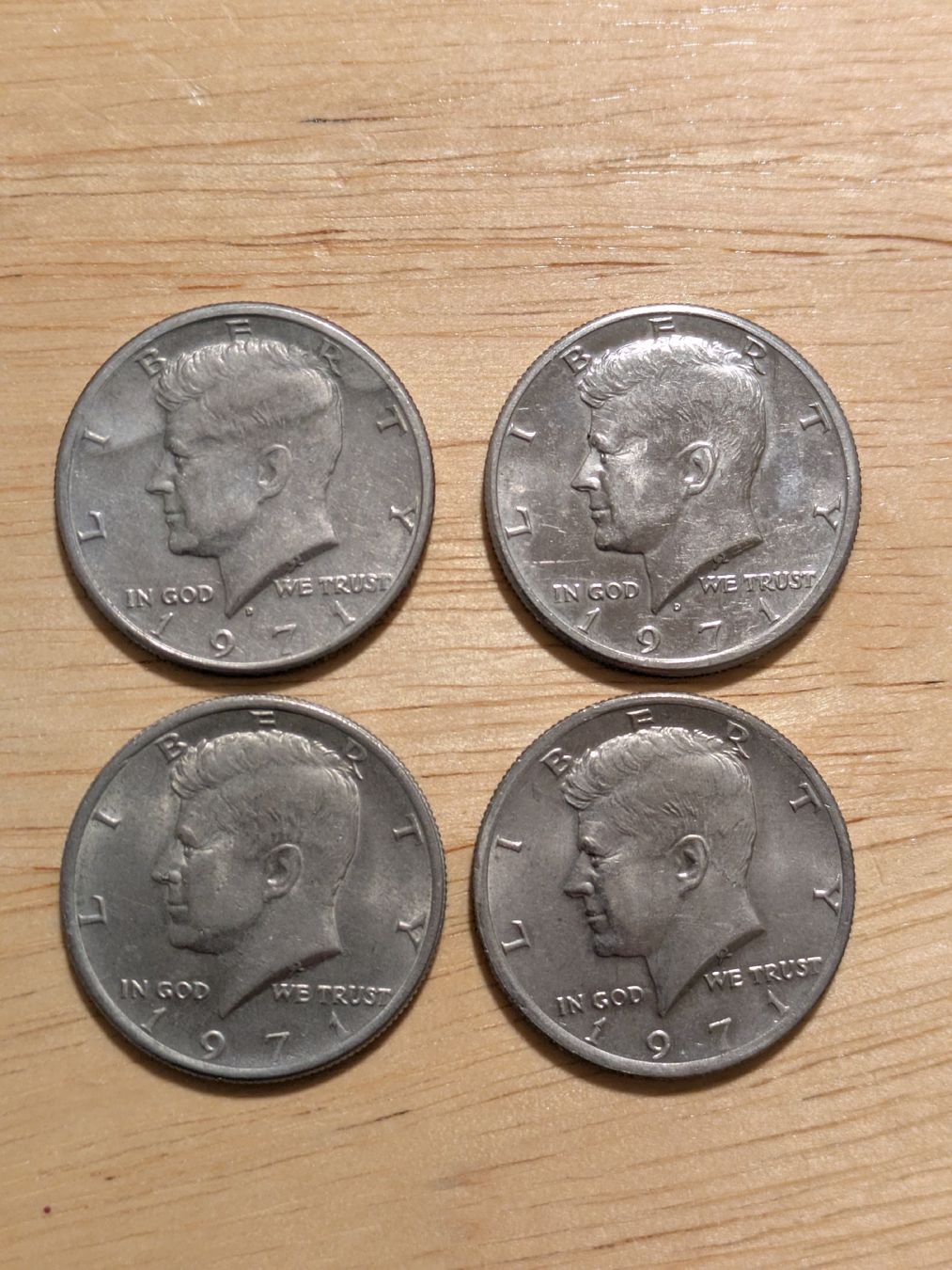Tutti le monete: Kennedy Half Dollars 🇺🇸 – Usato da Cottens FR venduto da lima777