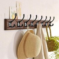 10pcs Garderobenhaken Wand Kleiderhaken
