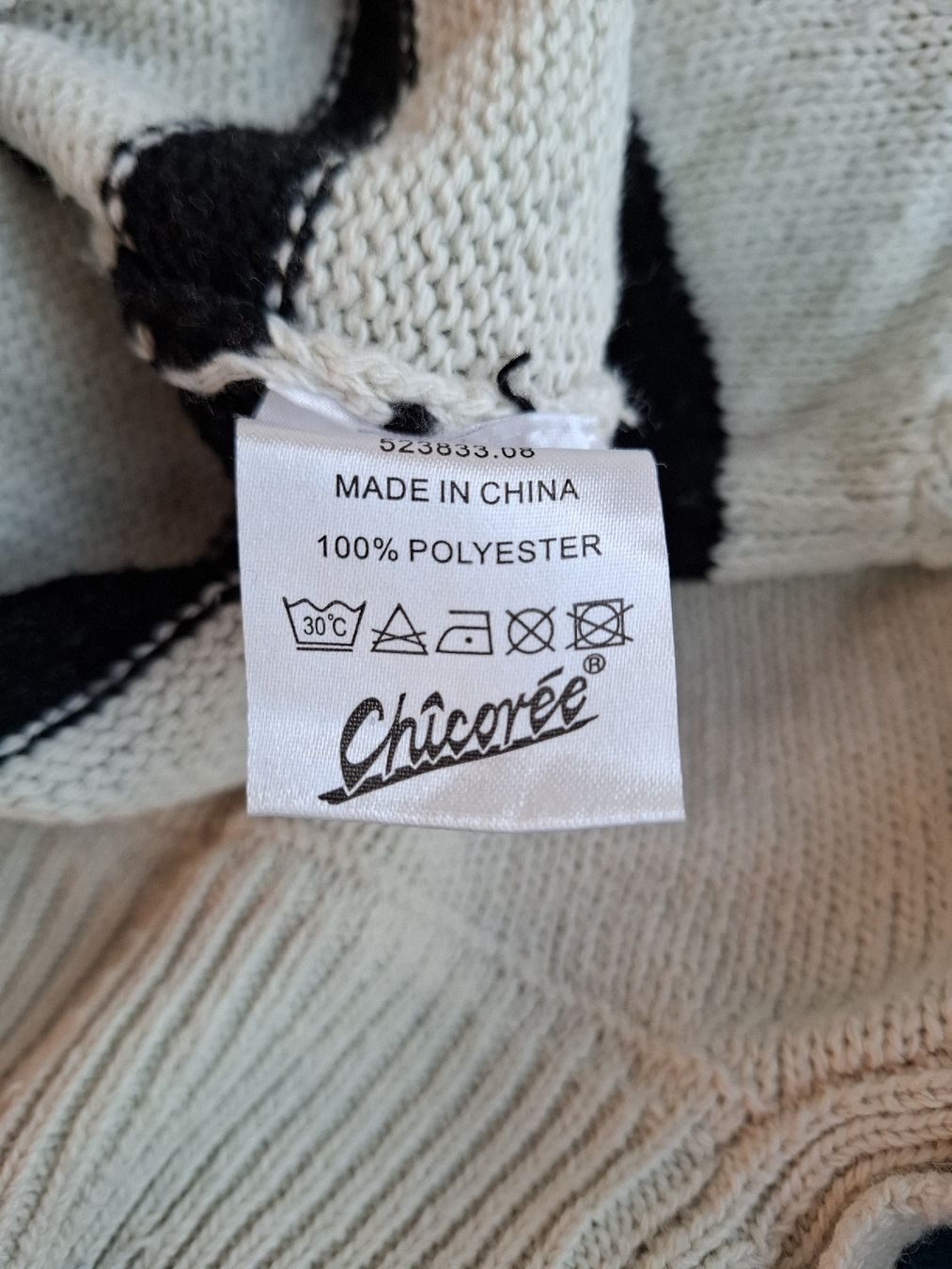 Maglioni & Felpe: Pullover Chicoree gestreift weiss schwarz Grösse L – Usato da Zuchwil venduto da bvj_5t82 3