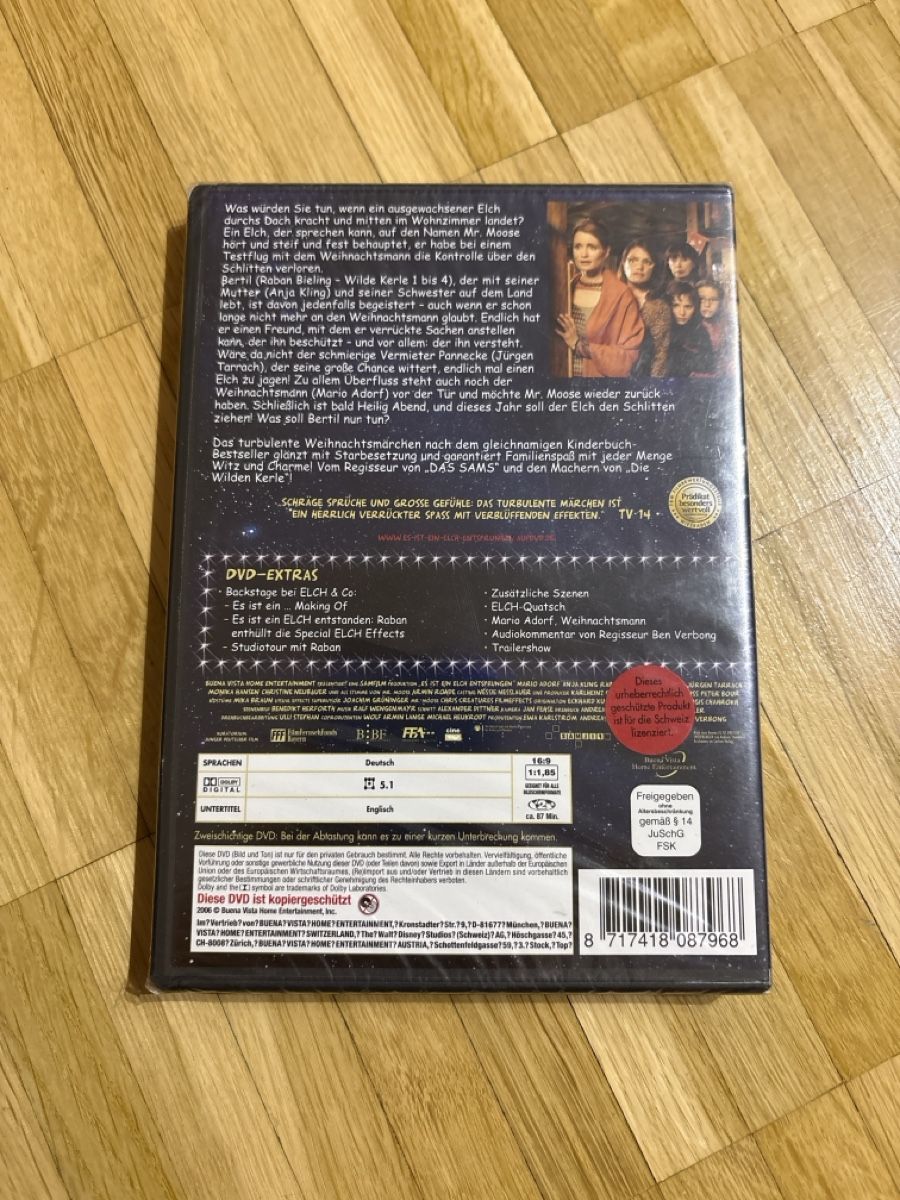 Alle DVDs: DVD Es ist ein Elch Entsprungen – Neu und originalverpackt aus Buchs ZH von Pitschpitsch 1