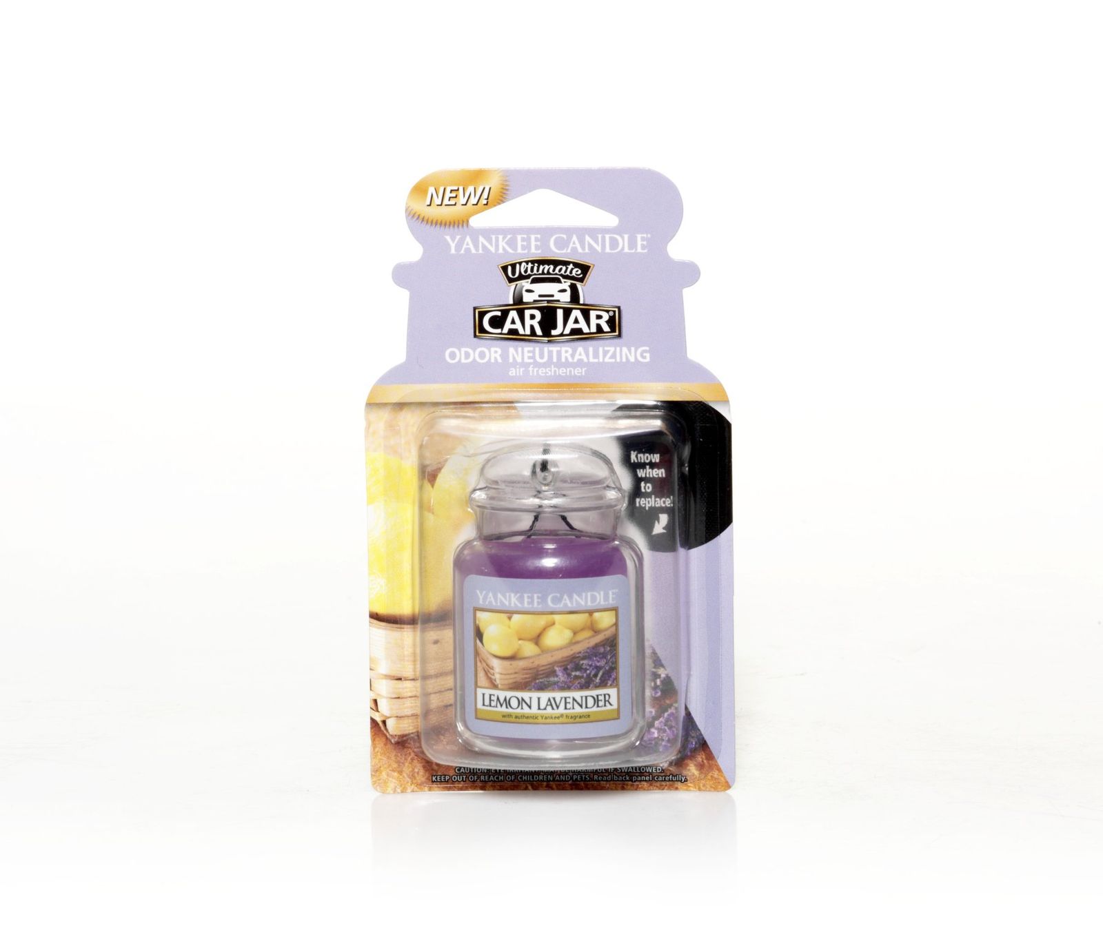 Raumspray: Yankee Candle Lemon Lavender Car Jar Ultimate – Neu und originalverpackt aus Langwiesen von rtWebshop
