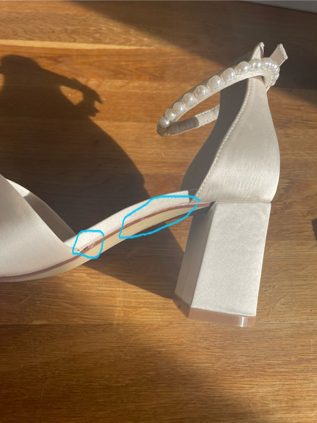 Scarpe da donna: Elegante Brautschuhe mit Perlen Gr. 37 – Nuovo e nell'imballaggio originale da Grossdietwil venduto da celineeeee 6