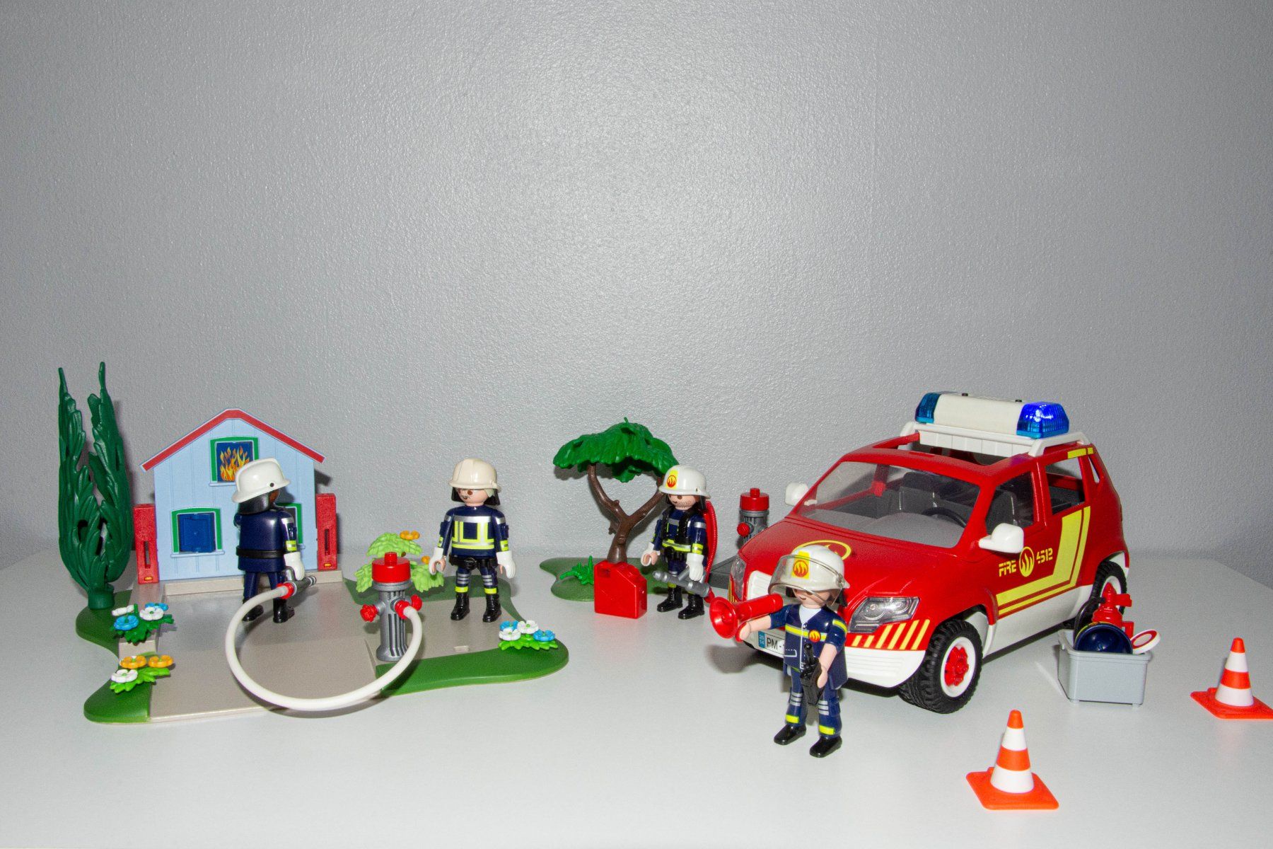Playmobil Giocattoli: Lot pompiers Playmobil – Usato da Genève venduto da auto_miniatures