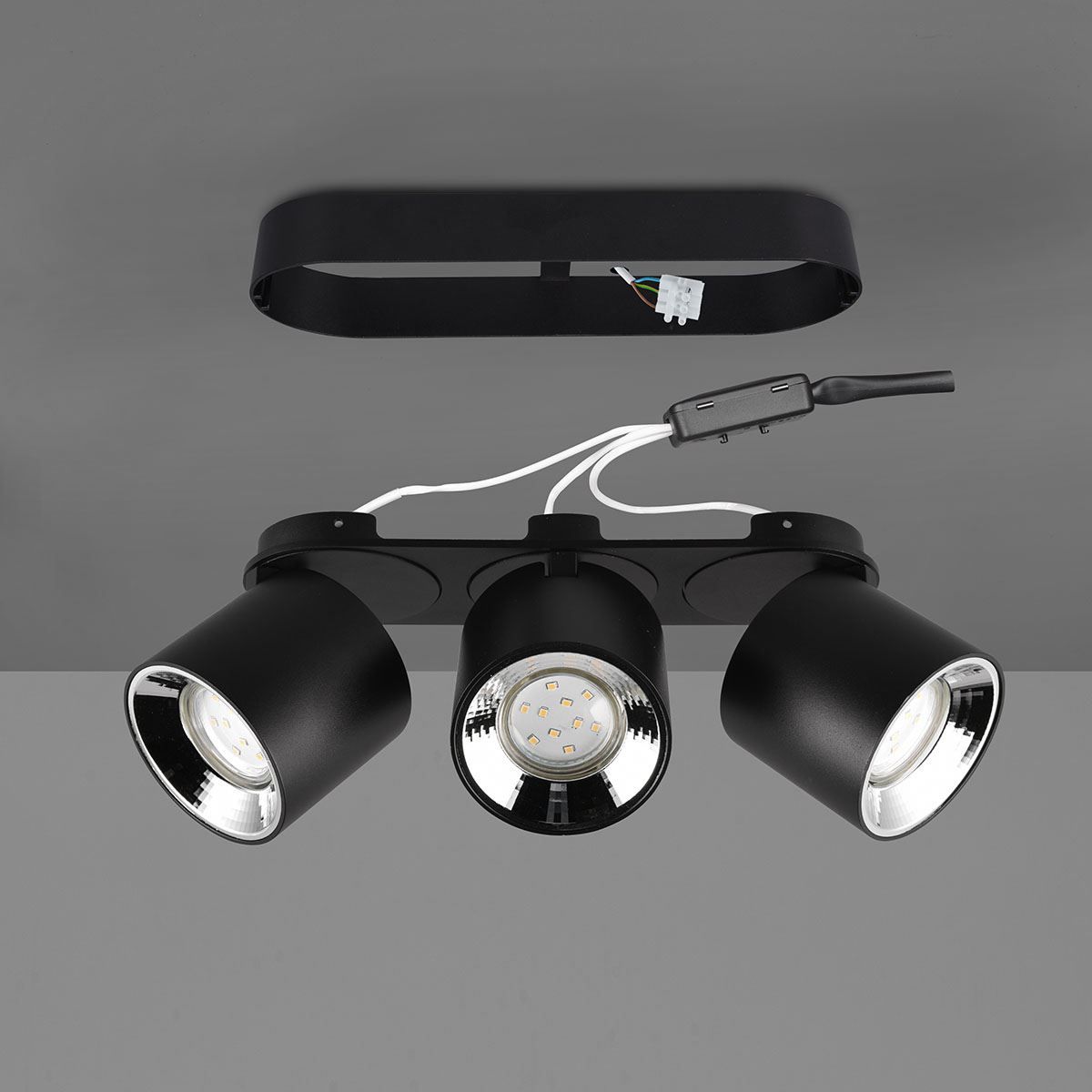 Lampadari & plafoniere: Deckenleuchte, Schwarz, 27 cm x 8 cm – Nuovo (secondo la descrizione) da Kreuzlingen venduto da Smart-Light 6