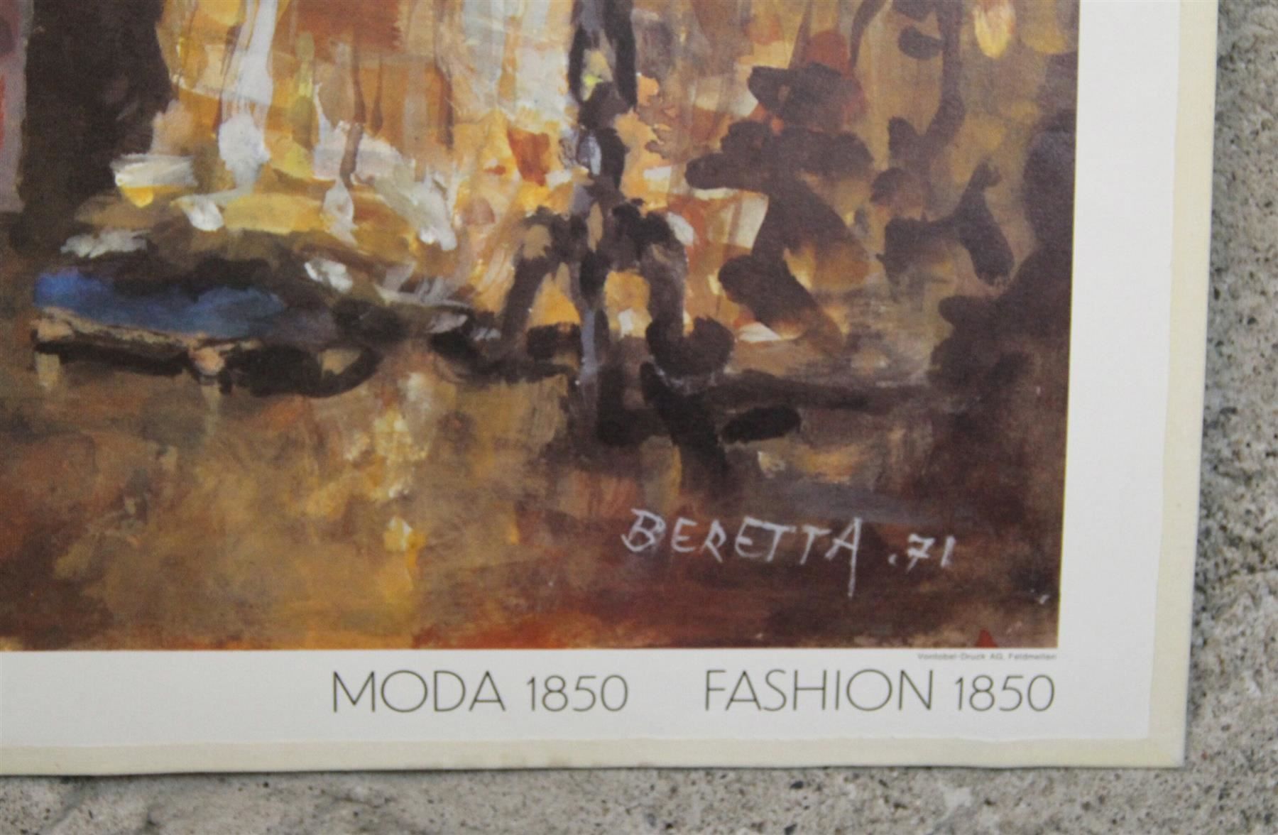Foto & Immagini: Schulwandbild "Mode 1850" E. Beretta – Usato da Birrwil venduto da brandschatz_birrwil 4