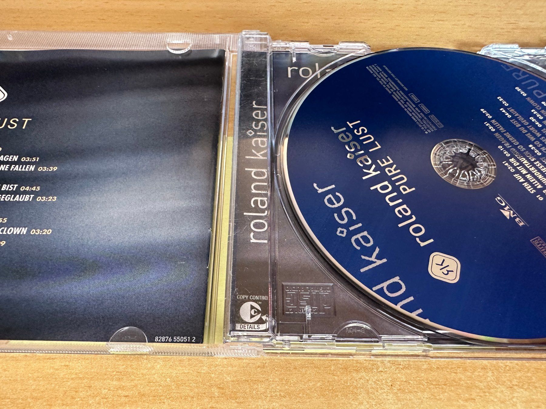 CD: Roland Kaiser – Pure Lust – Usato da Rikon im Tösstal venduto da Alpenmutz 2