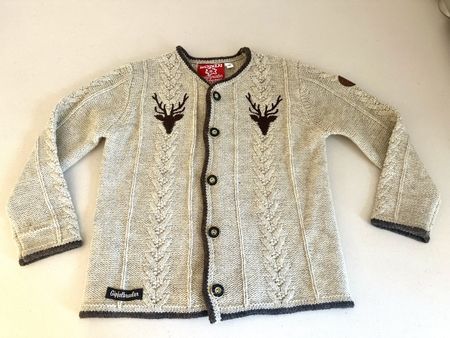 Neuwertige Trachtenstrickjacke für Kinder