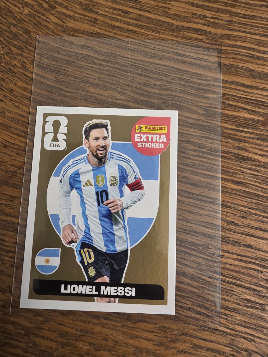 Panini Carte collezionabili: Panini WM 2026 Extra Stickers Messi Gold – Nuovo (secondo la descrizione) da Rüttenen venduto da p_s_97nm