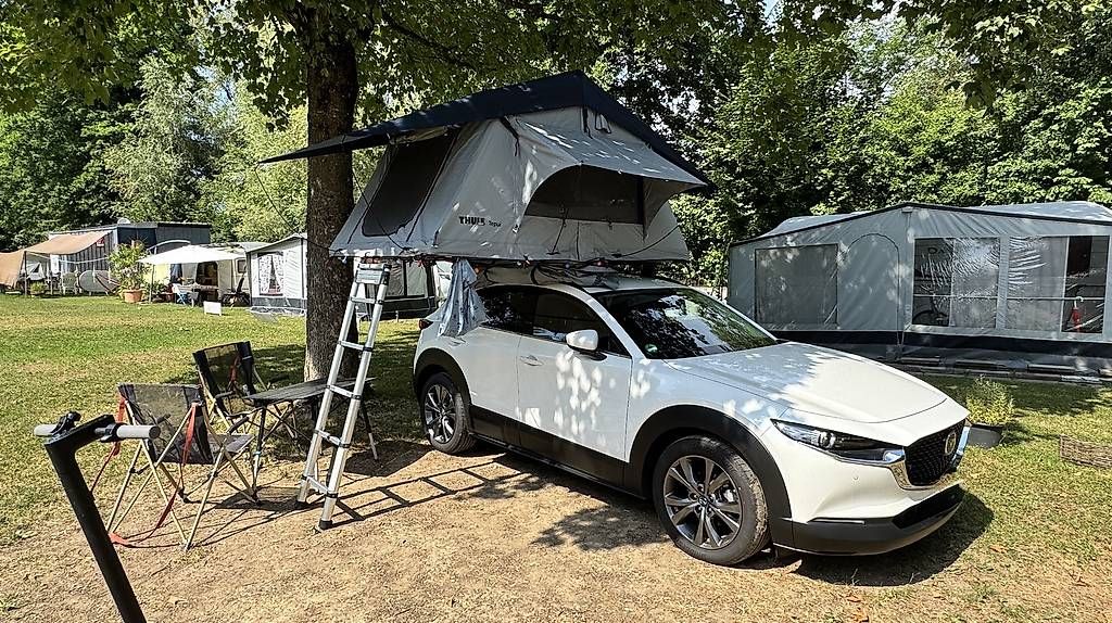 Thule Tende : Dachzelt Thule Kukenam 3 mit Thule Mounting Brackets – Usato da Menzingen venduto da Bagira1279