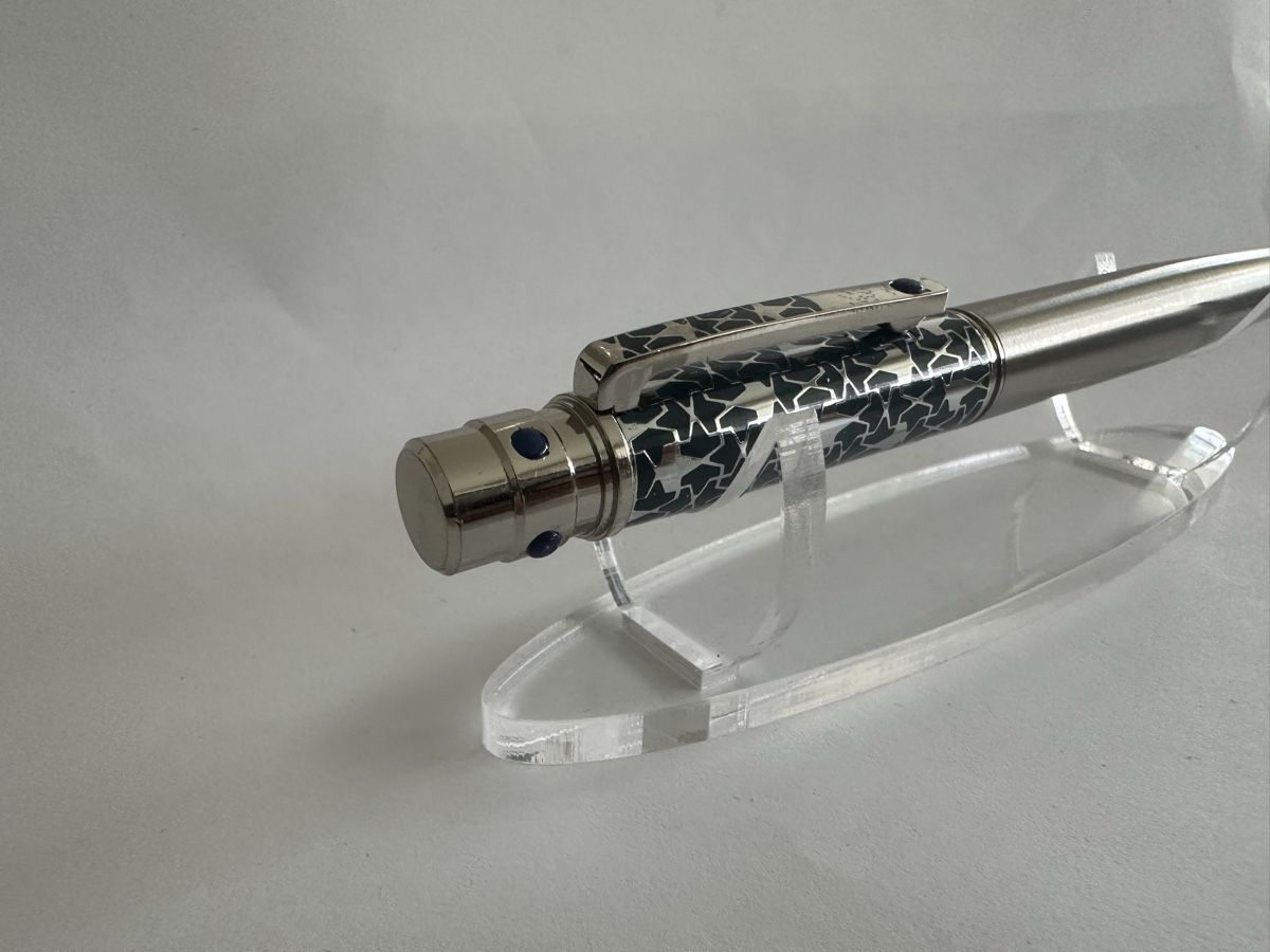 Penna & Evidenziatori: Rollerball mit Sternmuster silberfarben Neu – Nuovo e nell'imballaggio originale da Kloten venduto da digi-Galaxy 5