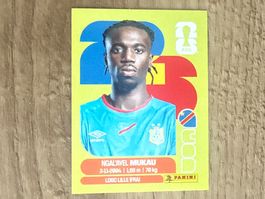 Panini FIFA World Cup 2026 Sticker Ngal'avel Mukau COD 9