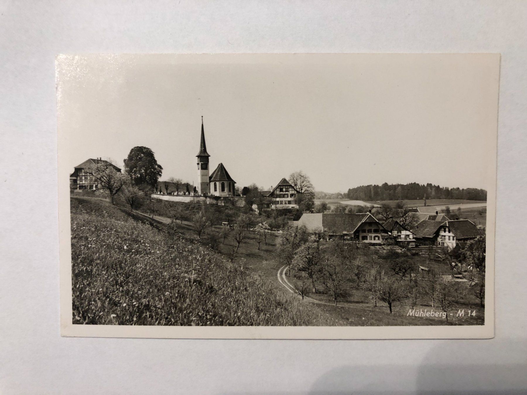 Cartoline postali: Mühleberg - M 14    1941 – Usato da Pfäffikon ZH venduto da Waltoversand