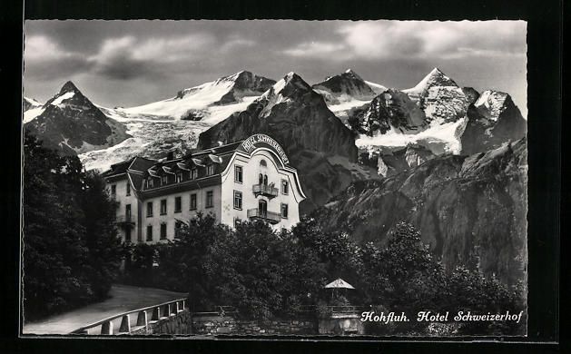 Ansichtskarten: AK Hohfluh, Hotel Schweizerhof – Gebraucht aus Berlin von bartko-reher