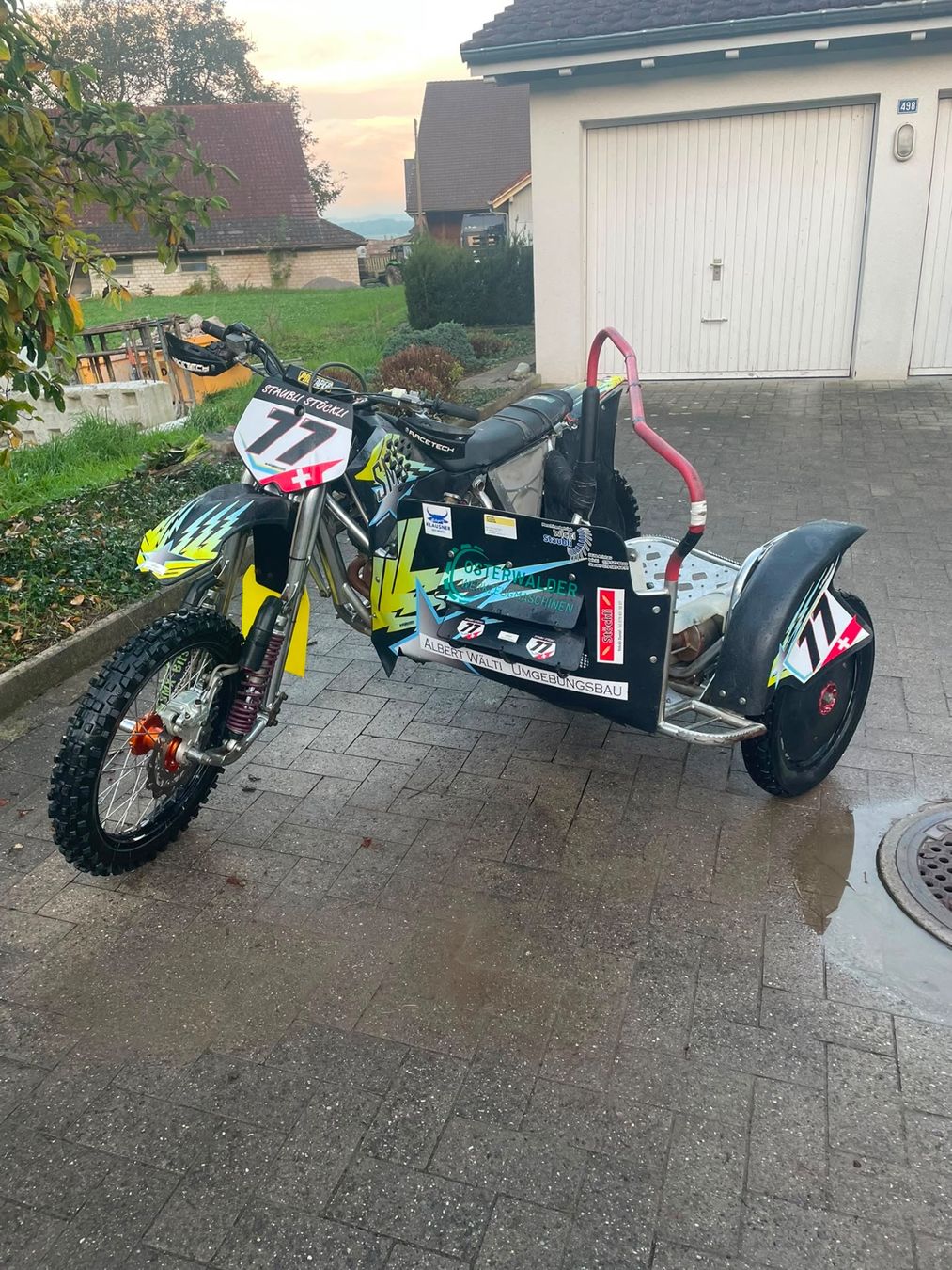 Sidecar: Seitenwagen / Gespann EML Husaberg – Usato da Aristau venduto da Lambo135 1