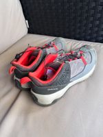 Quechua Wanderschuhe Grau Rot Grösse 36