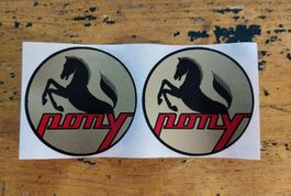 Tankkleber *PONY* Originale!