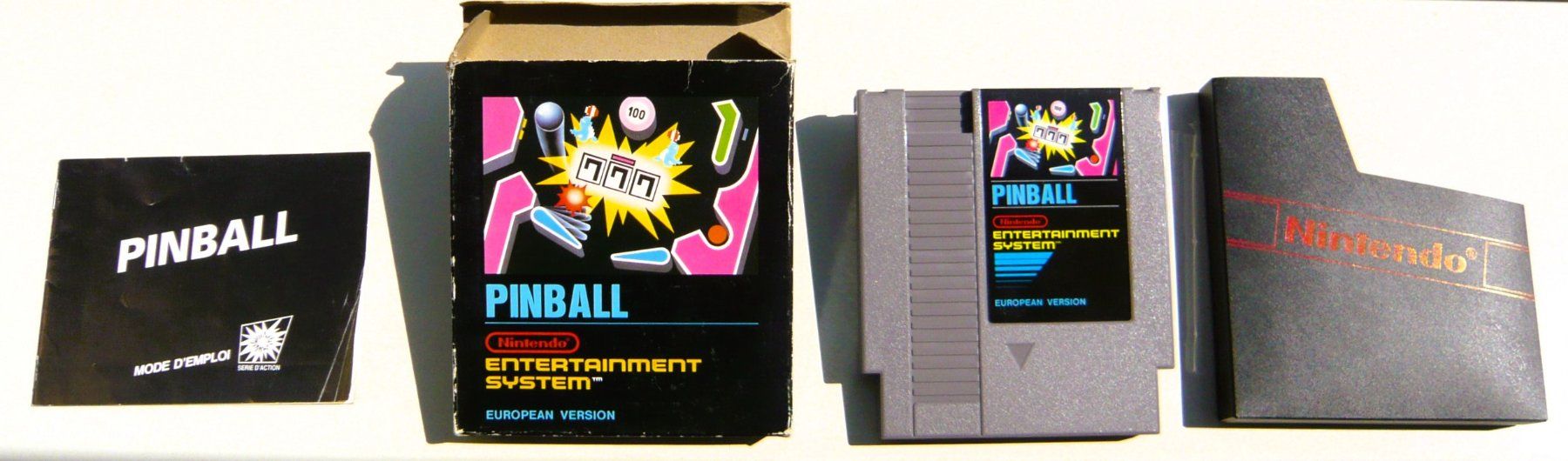 Nintendo Giochi: NES : Pinball, CIB – Usato da Onex venduto da Jaguar1986 2
