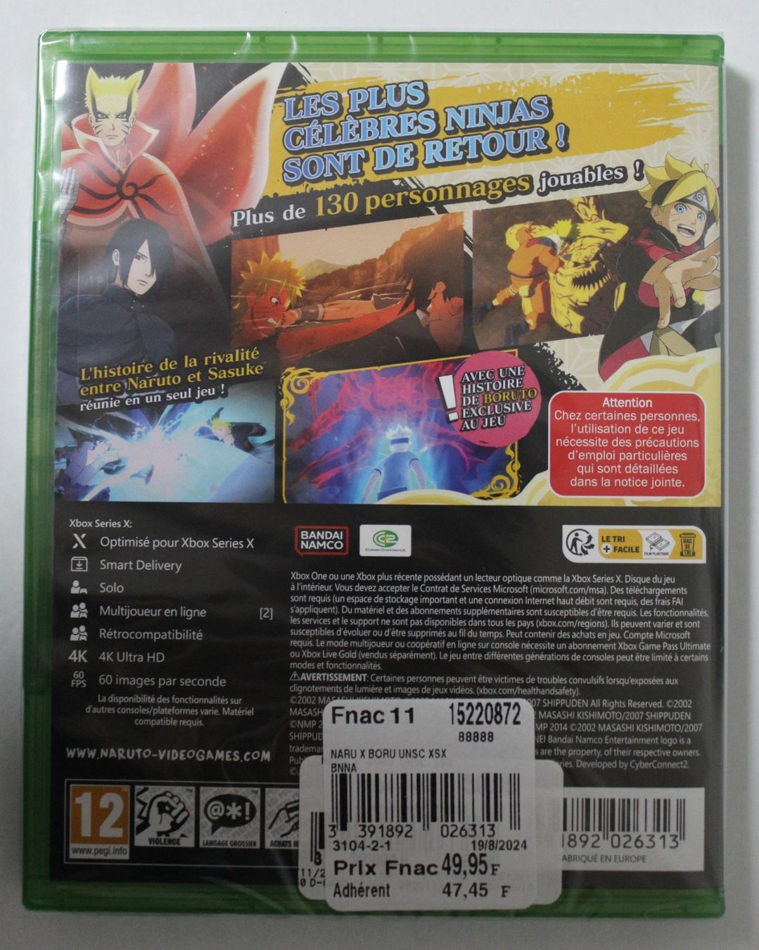 Bandai Spiele: Naruto X Boruto Ultimate Ninja Storm Connections Xbox NEUF – Neu und originalverpackt aus Biel/Bienne von Bagheera 1
