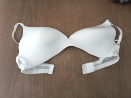 Damen BH, creme, Gr. 85C, abnehmbare Träger