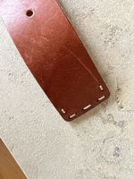 LederschlieSsgurtte braun mit silberner SchlieSse L 95cm