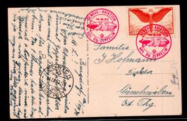 CH - Flugpost - Sonderflug - SF 30.8a - Postkarte