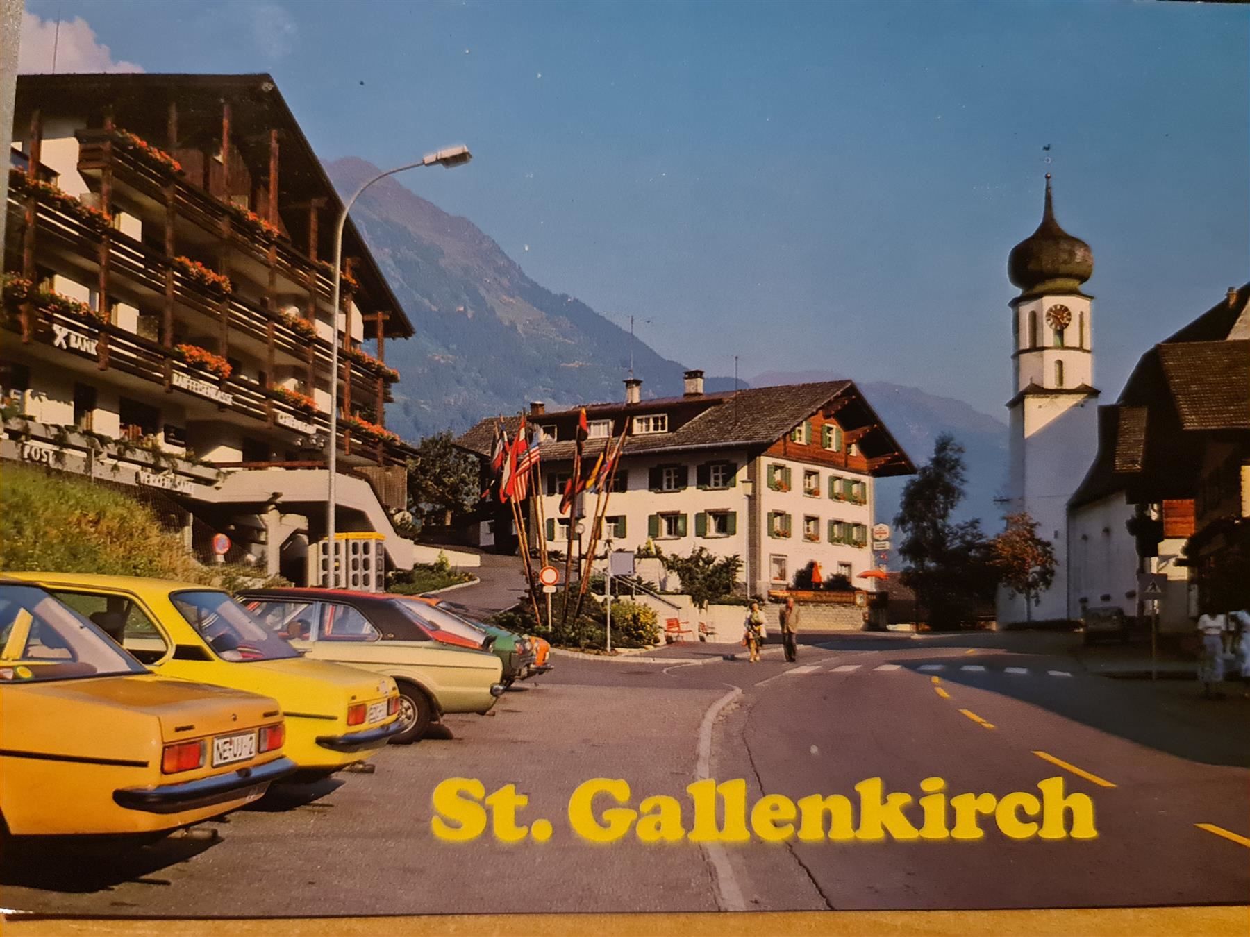 Ansichtskarten: Ansichtskarte St.Gallenkirch Voralberg – Gebraucht aus Dintikon von Vexi