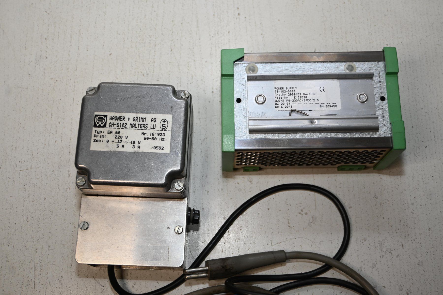 Phoenix Contact Componenti elettronici: Transformer Wagner , Traco Power TIS ,Phoenix Netzteil – Usato da Laupen ZH venduto da Zmoewe 1