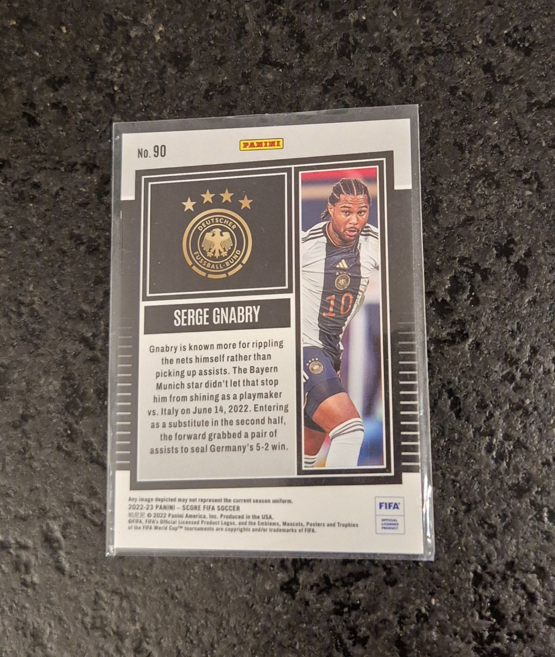 Topps Carte collezionabili: Serge Gnabry /45 - Deutschland - Panini – Nuovo (secondo la descrizione) da Burg AG venduto da Danoe 1