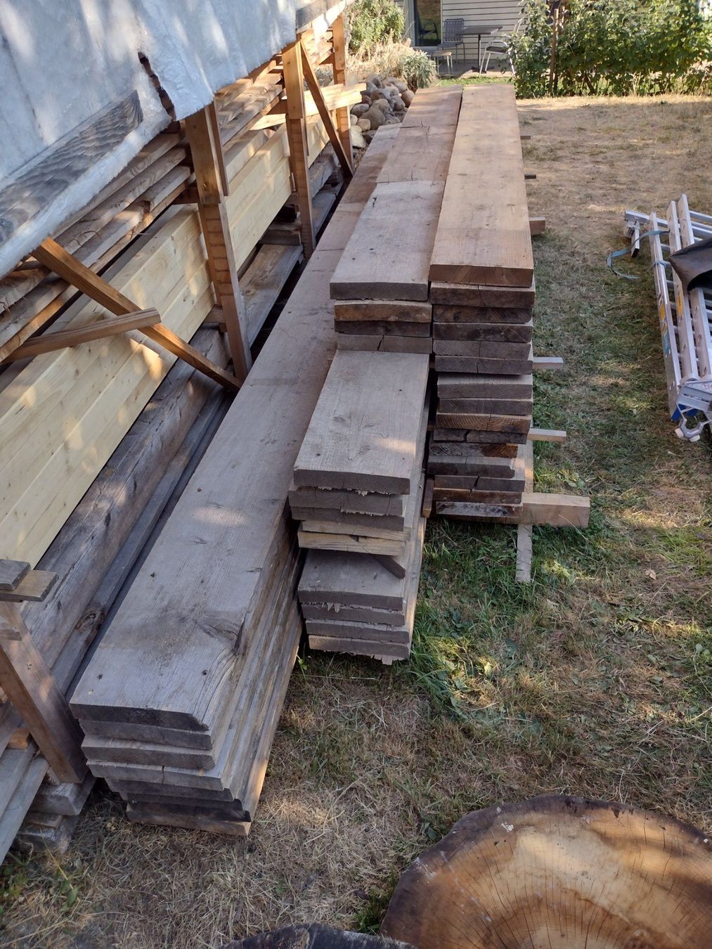 Holzartikel: Gerüstbretter, Gerüstbohlen – Gebraucht aus Dinhard von Mittelstenweiler 1