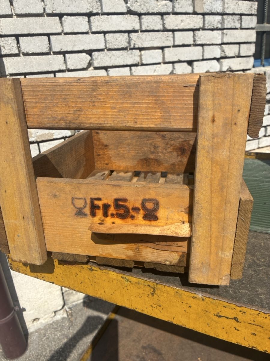 Casse di trasporto: Holzkiste Rivella  – Usato da Langenthal venduto da Vintage23 5