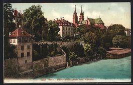 Basel, Deutschrittergarten und Münster