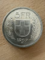 5 Franken 1967 Silbermünze