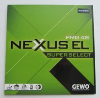 Tischtennisbelag GEWO Nexxus EL Pro 48 Superselect