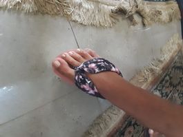 Damen Sandalen, Echtleder