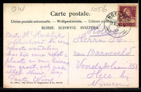 Cartoline postali: AK Engelberg /OW, Eienwäldli, Panorama – Usato da Berlin venduto da bartko-reher 1