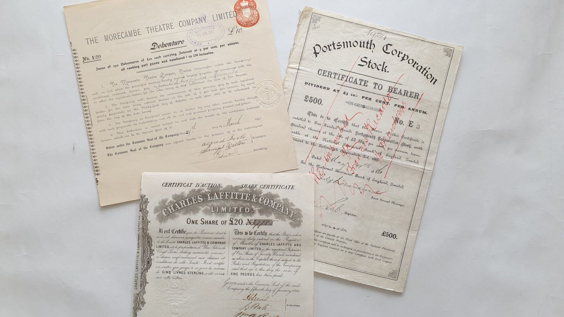 Documenti: Wertpapiere England. – Usato da Goldach venduto da armando_r