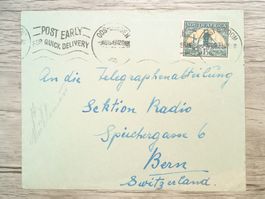 TR69 Enveloppe + Timbre Afrique Sud 1939