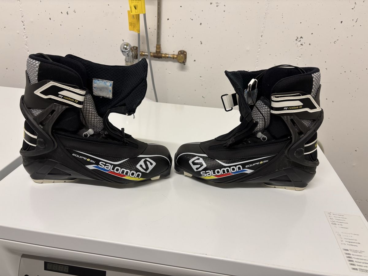 Salomon Scarpe da uomo: Langlaufschuhe Salomon Equipe – Usato da Lantsch/Lenz venduto da ArmonS
