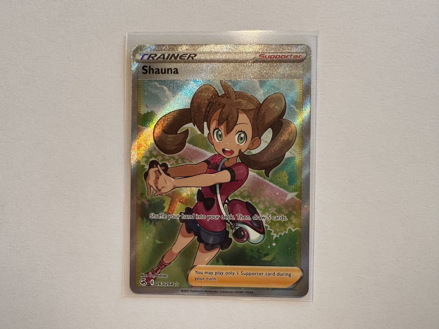 Pokémon Carte collezionabili: Trainer Shauna Fusion Strike EN – Nuovo (secondo la descrizione) da Hagendorn venduto da Pokecollectorch