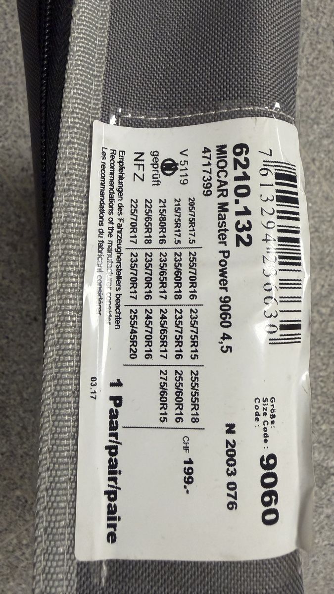 Schneeketten: Schneeketten neu / ungeöffnet – Neu und originalverpackt aus Binningen von Paradieshof 2