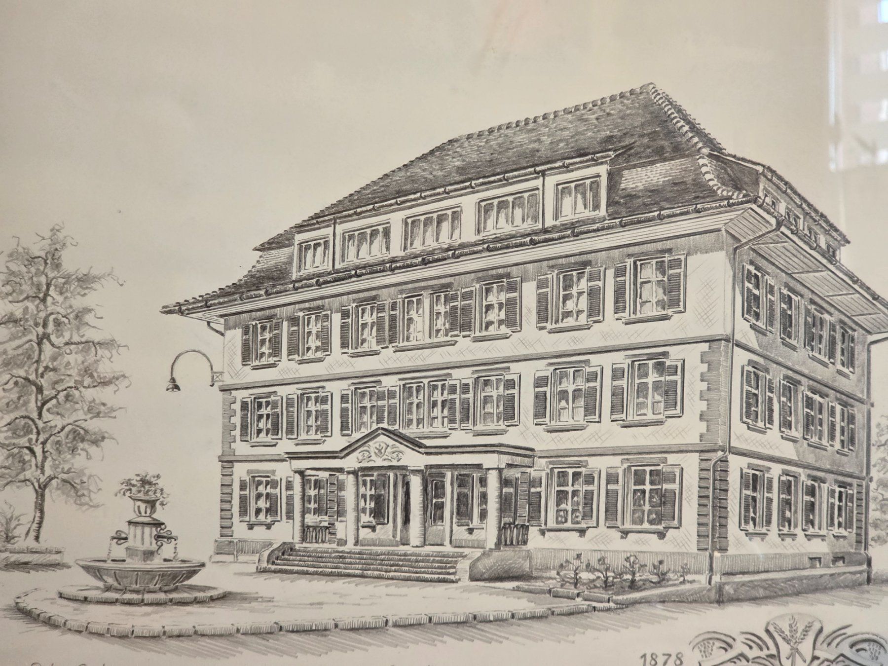 Dipinti: Schulhaus Roggwil,Bleistiftzeichnung – Usato da Rohrbach venduto da lod_m58r 5