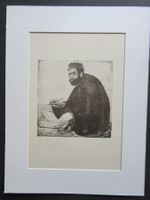 FERDINAND HODLER LICHTDRUCK UM 1919 MIT NEUWERTIGEM PASSEPAR