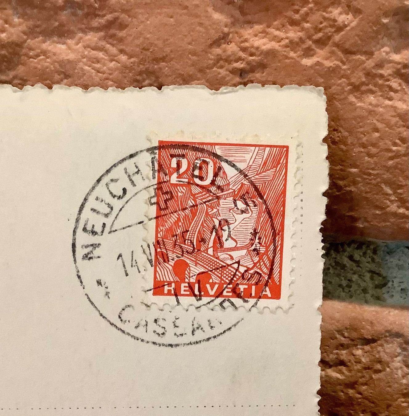 Cartoline postali: 1935 - NEUCHÂTEL et les Alpes – Usato da Root venduto da ENGLAND-TREASURES 3