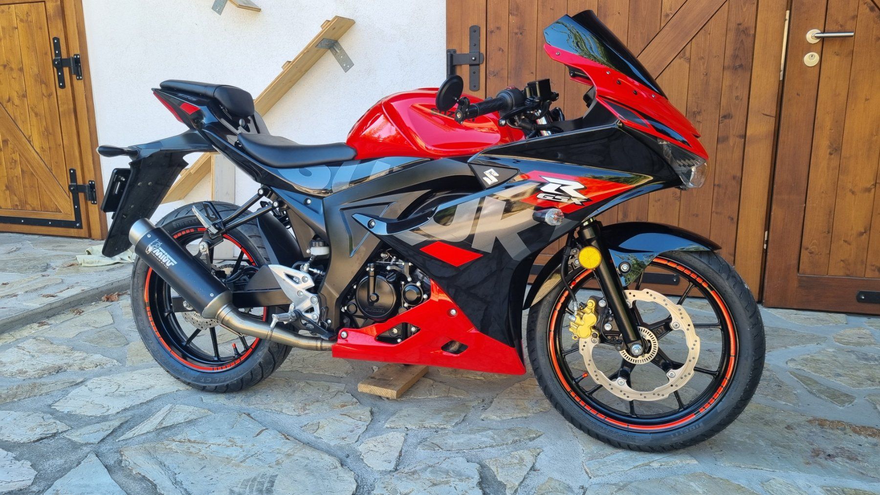 Suzuki Route: Suzuki GSX-R125 ABS ab MFK – D'occasion à Lüscherz par Phil67
