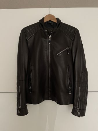 Lederjacke 