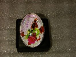 ring edelsthal,,,mit blumen,,,glanzig