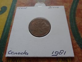 CANADA 1 Cent 1981