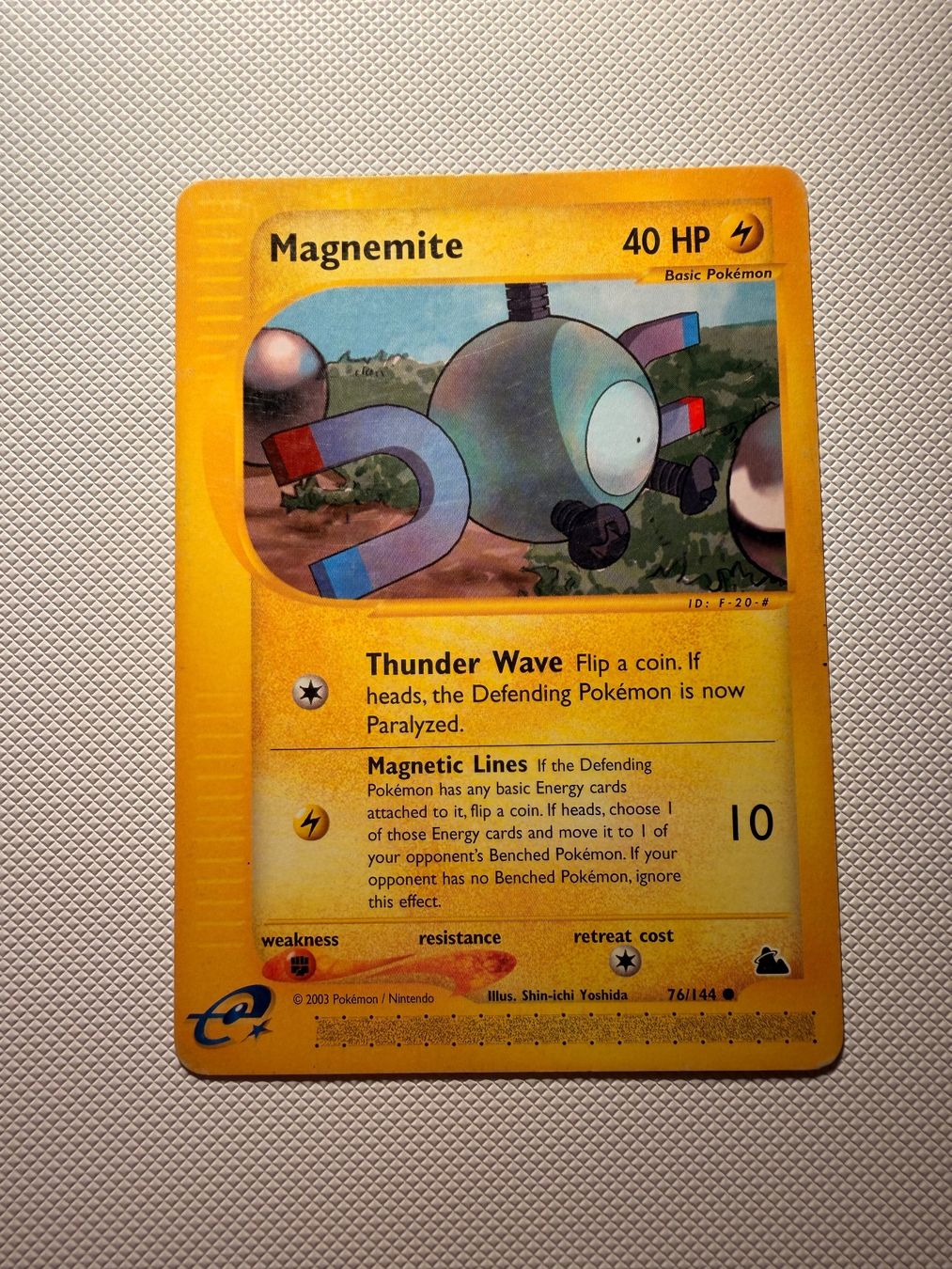 Pokémon Cartes à collectionner: Magnemite 76/144 Skyridge 2003 EN – D'occasion à Kloten par Pokeball_Emporium
