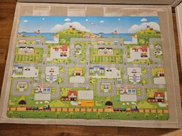 Spielmatte 126×180cm, Kinderzimmer Deko